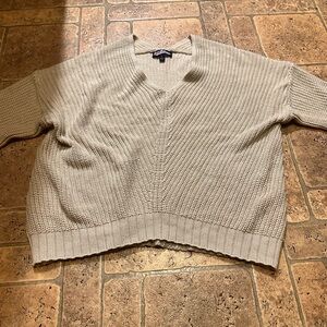 Freshman Light Tan Knit Top
